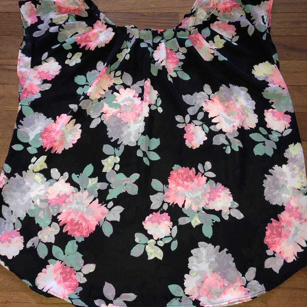 Lauren Conrad silky blouse
